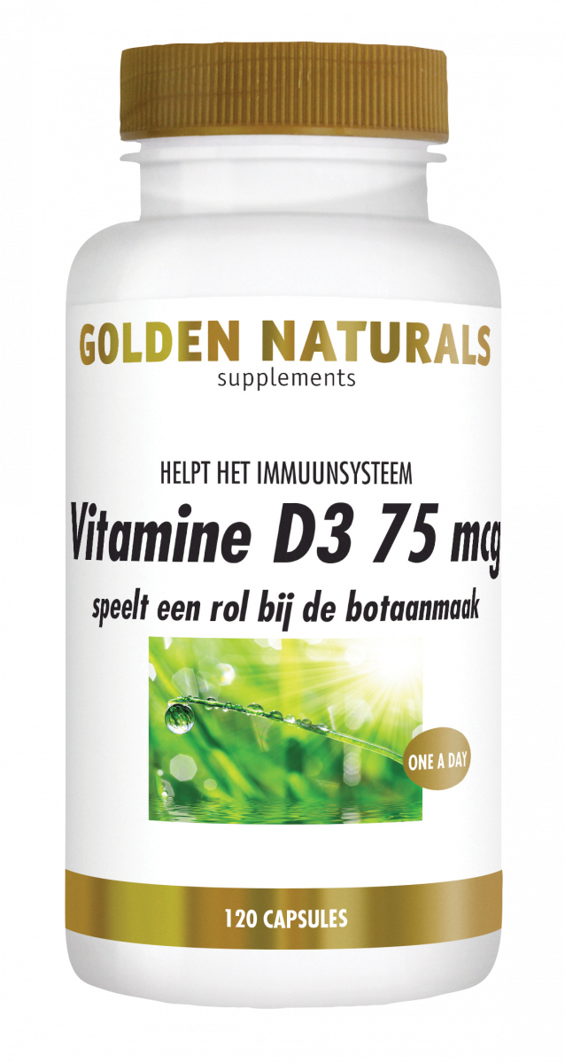 Interessant Goedaardig Piepen Buy Vitamin D3 75 mcg? - GoldenNaturals.com