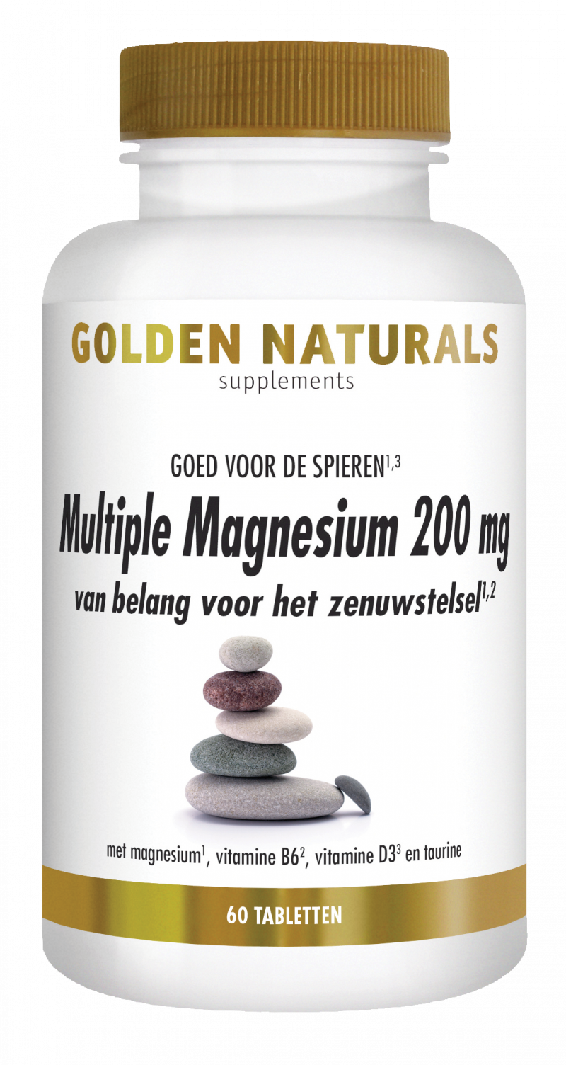 Buy Multiple Magnesium 200 mg? GoldenNaturals.com