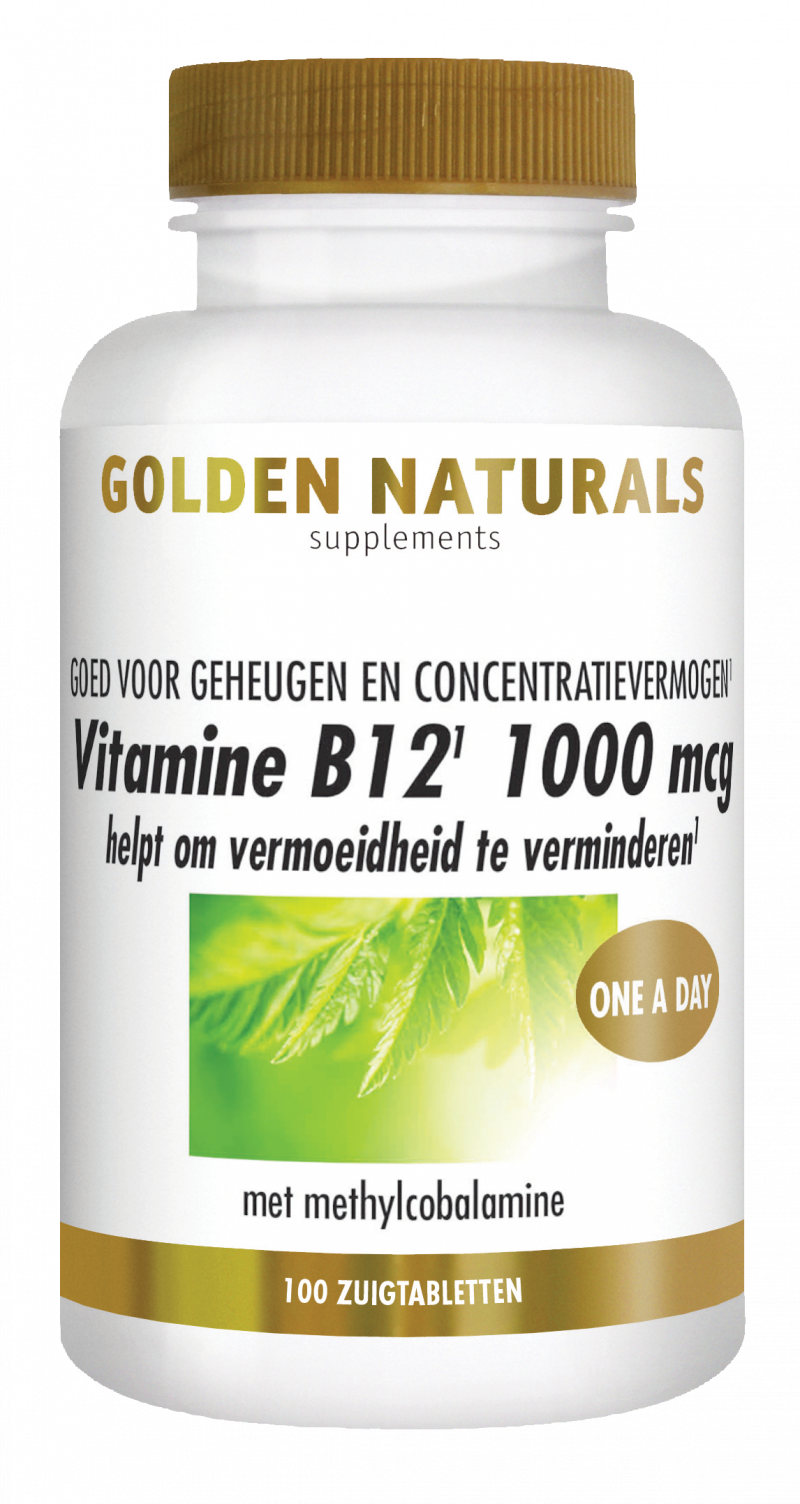 nadering Mechanica Idioot Buy Vitamin B12 1000 mcg? - GoldenNaturals.com