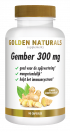 Gember 300 mg 90 vegan capsules